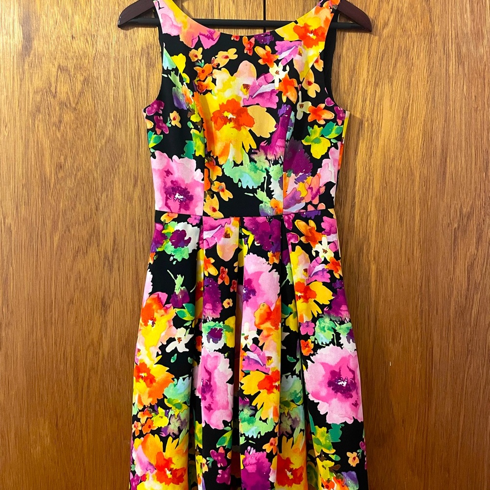 Colorful The Limited floral dress